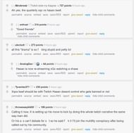Fans on Reddit reacting to the streamer's response (Image via r/LivestreamFail subreddit)